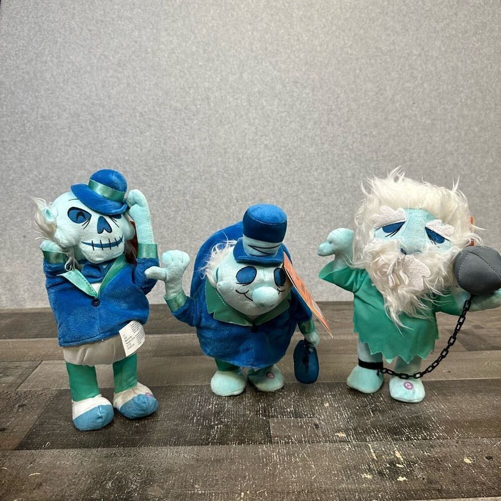 Disney Haunted Mansion Hitchhiker Musical Waddlers Gus Ezra Phineas all 3